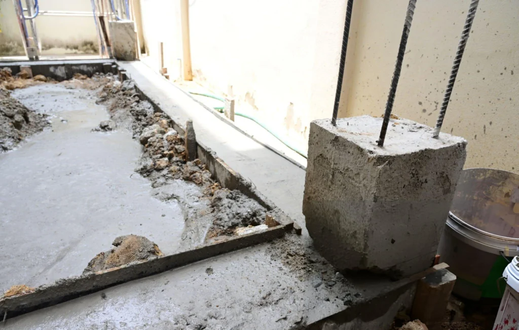 Concrete Slab Foundation Repair in Fairfax, VA