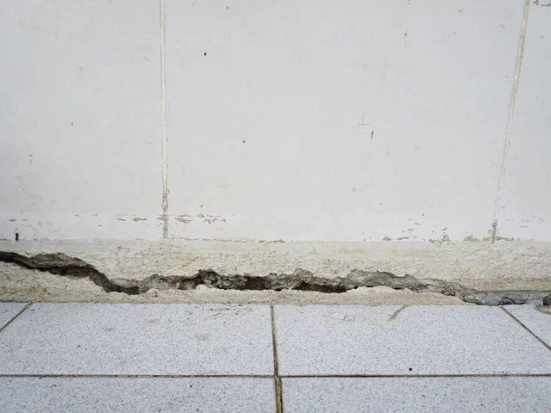 Cracked Wall and Structural Repair in Fairfax, VA