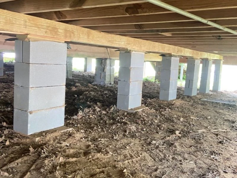 Pier and Beam or Block and Base Foundation Repair in Fairfax, VA