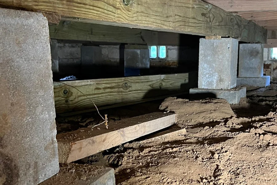 Pier and Beam or Block and Base Foundation Repair in Fairfax, VA